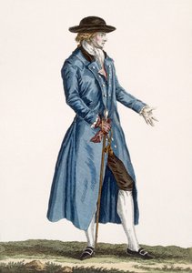 Gentleman in Blue Coat, Plate from 